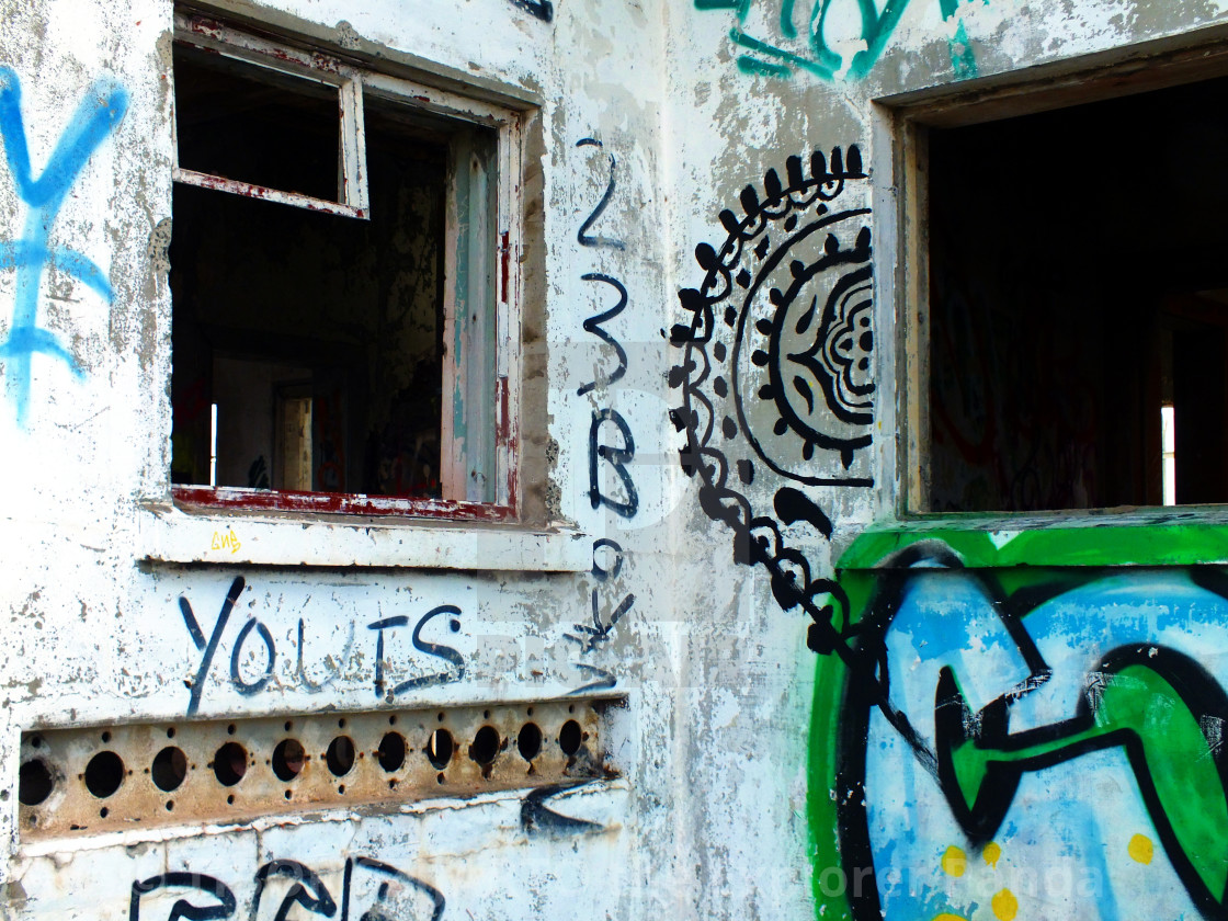 "Abandoned Leith lighthouse # 23" stock image