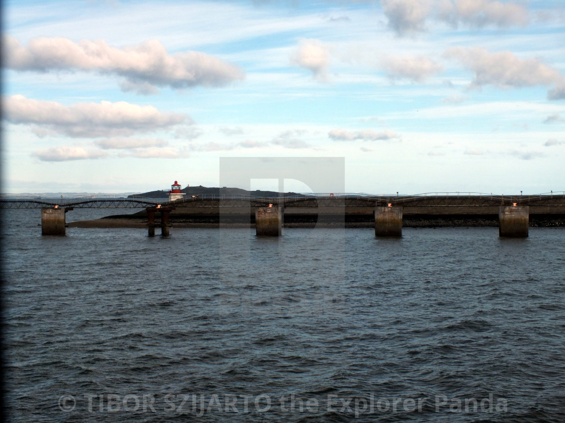 "Abandoned Leith lighthouse # 39" stock image