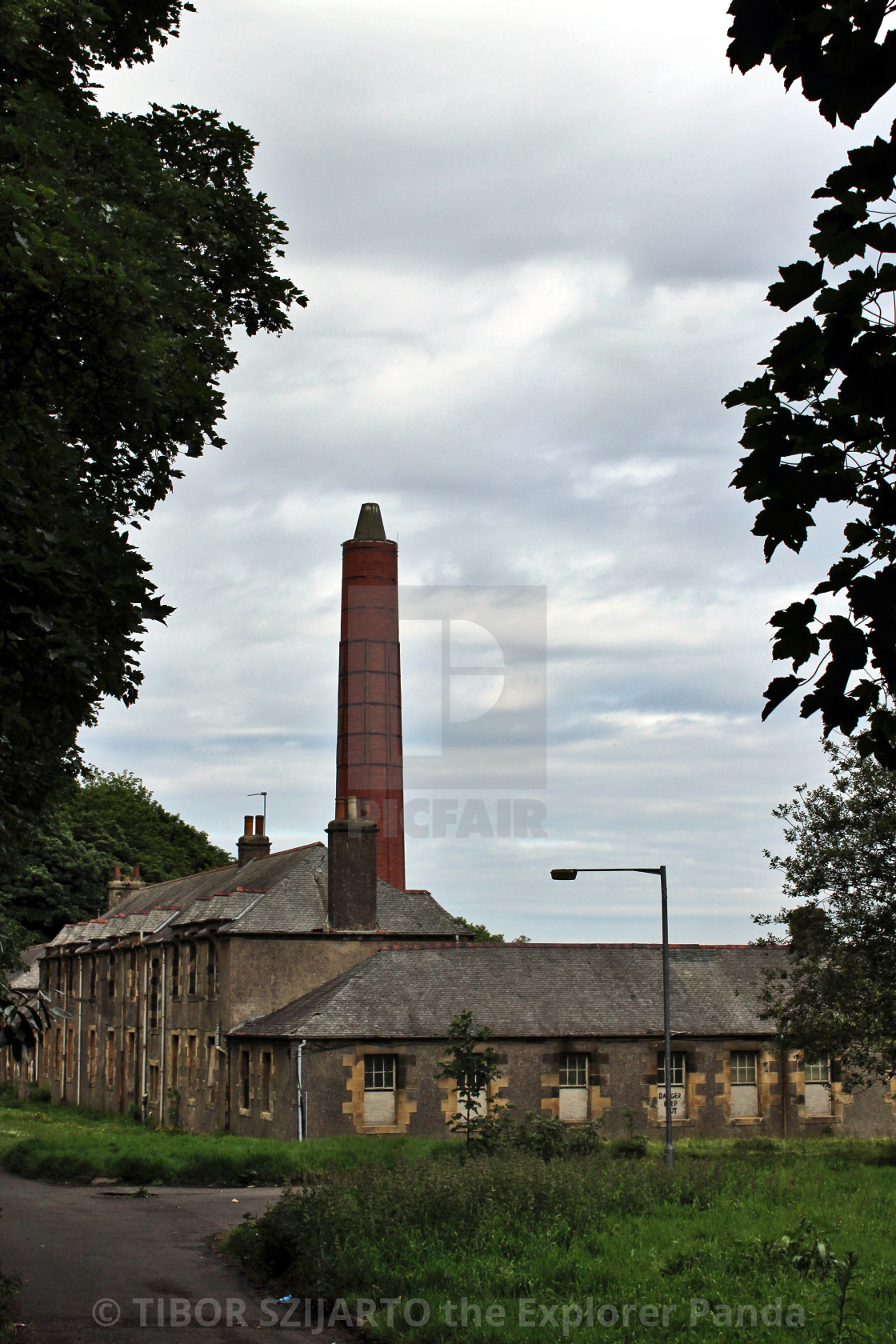 "The Disappeared City of Bangour Village # 3" stock image