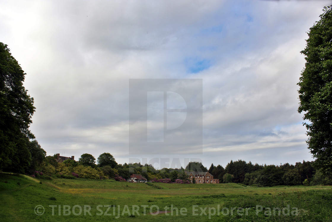 "The Disappeared City of Bangour Village # 8" stock image