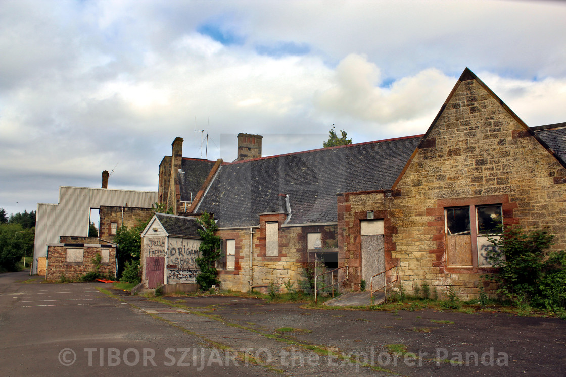 "The Disappeared City of Bangour Village # 18" stock image