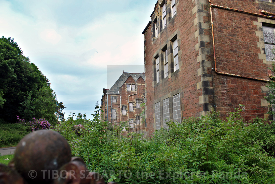 "The Disappeared City of Bangour Village # 38" stock image