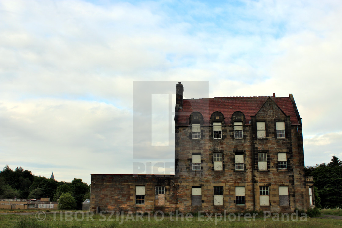 "The Disappeared City of Bangour Village # 61" stock image