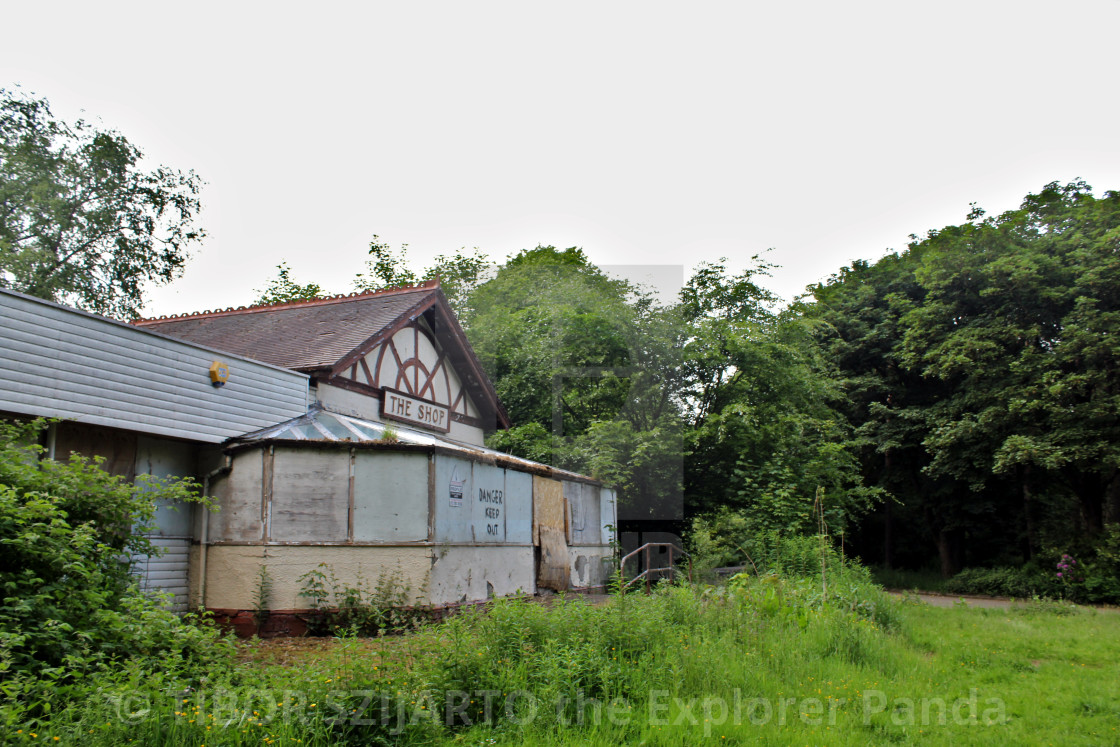 "The Disappeared City of Bangour Village # 67" stock image