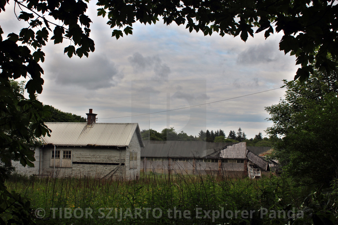 "The Disappeared City of Bangour Village # 73" stock image