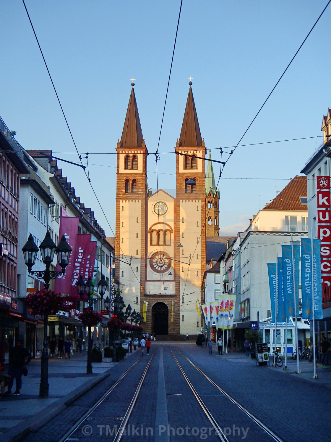 "The Dom Wurzburg Germany" stock image