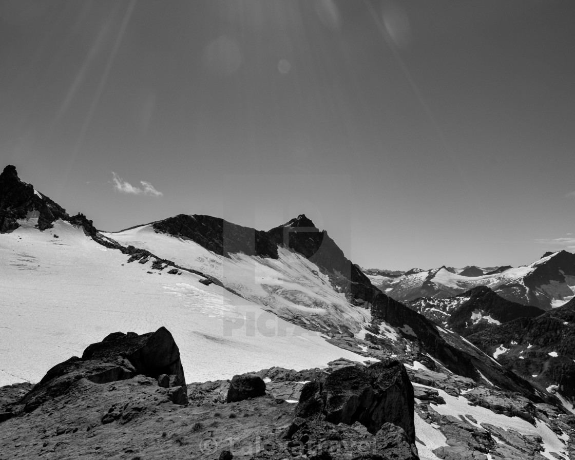 "At the Top" stock image