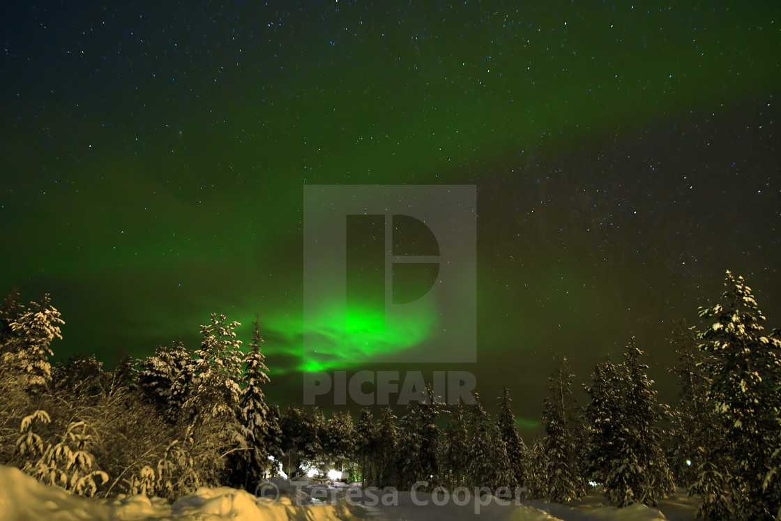 "Aurora Borealis" stock image