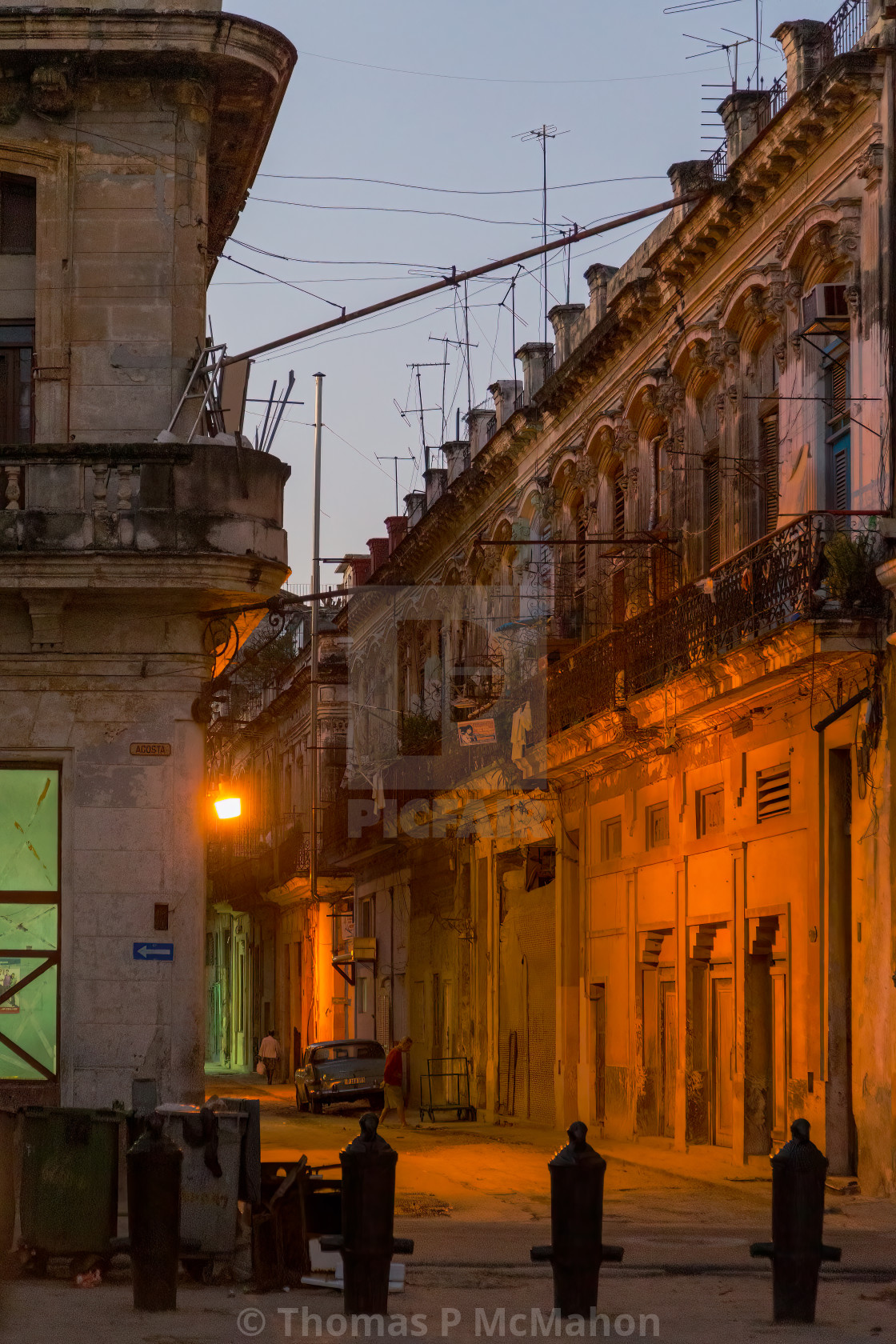 "Early morning Havana" stock image