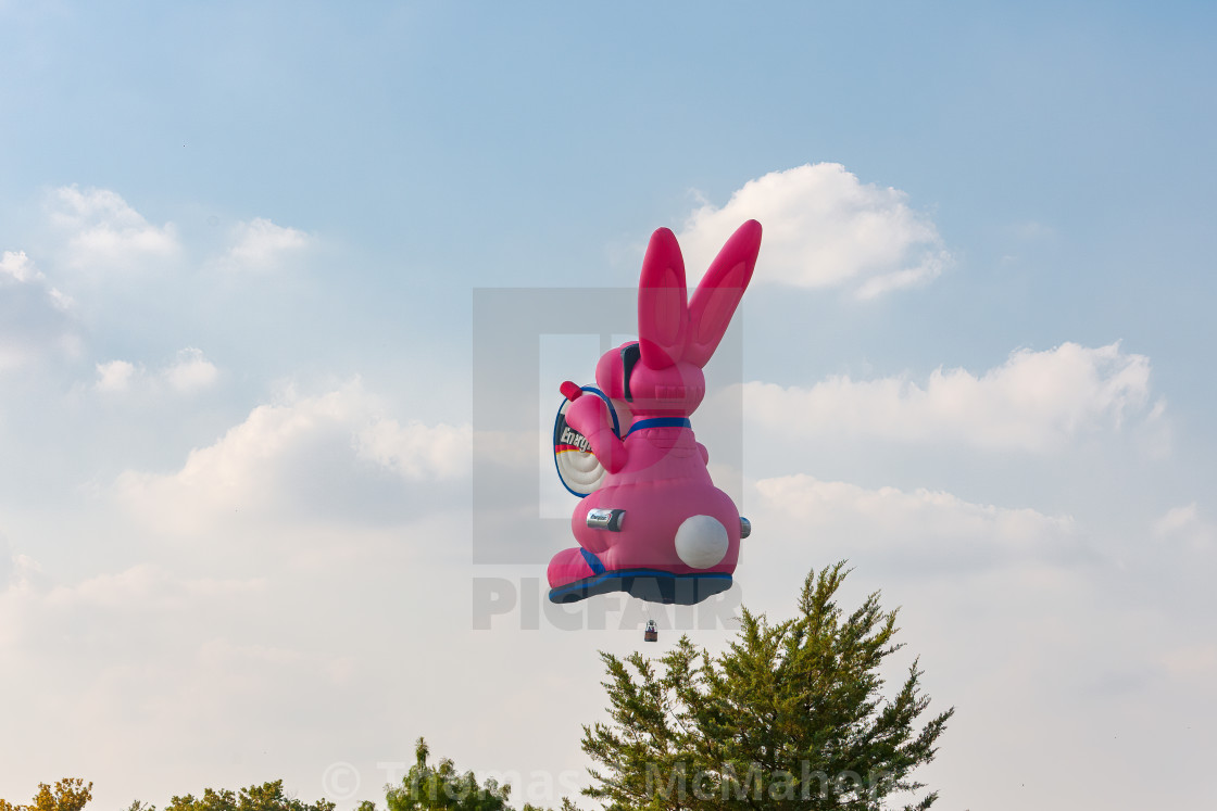 "Hot Air Ballon Race" stock image