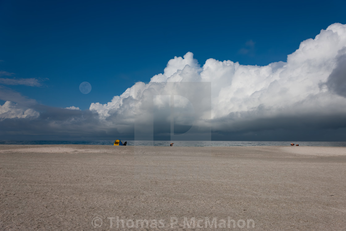 "At the Beach" stock image