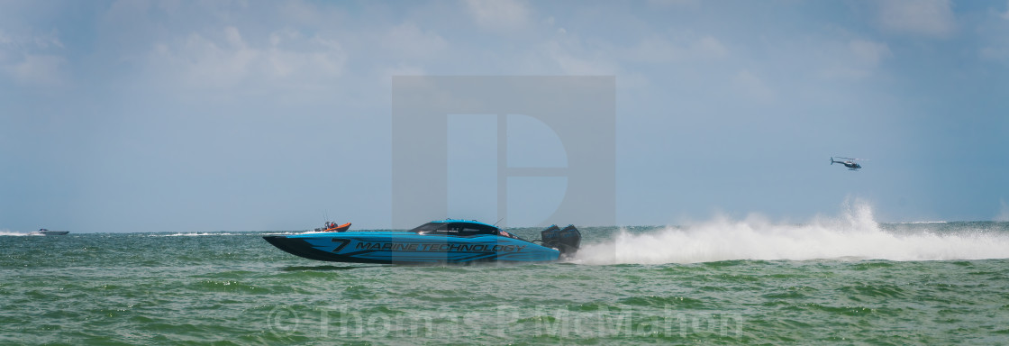 "Offshore races at Sarasota Florida" stock image