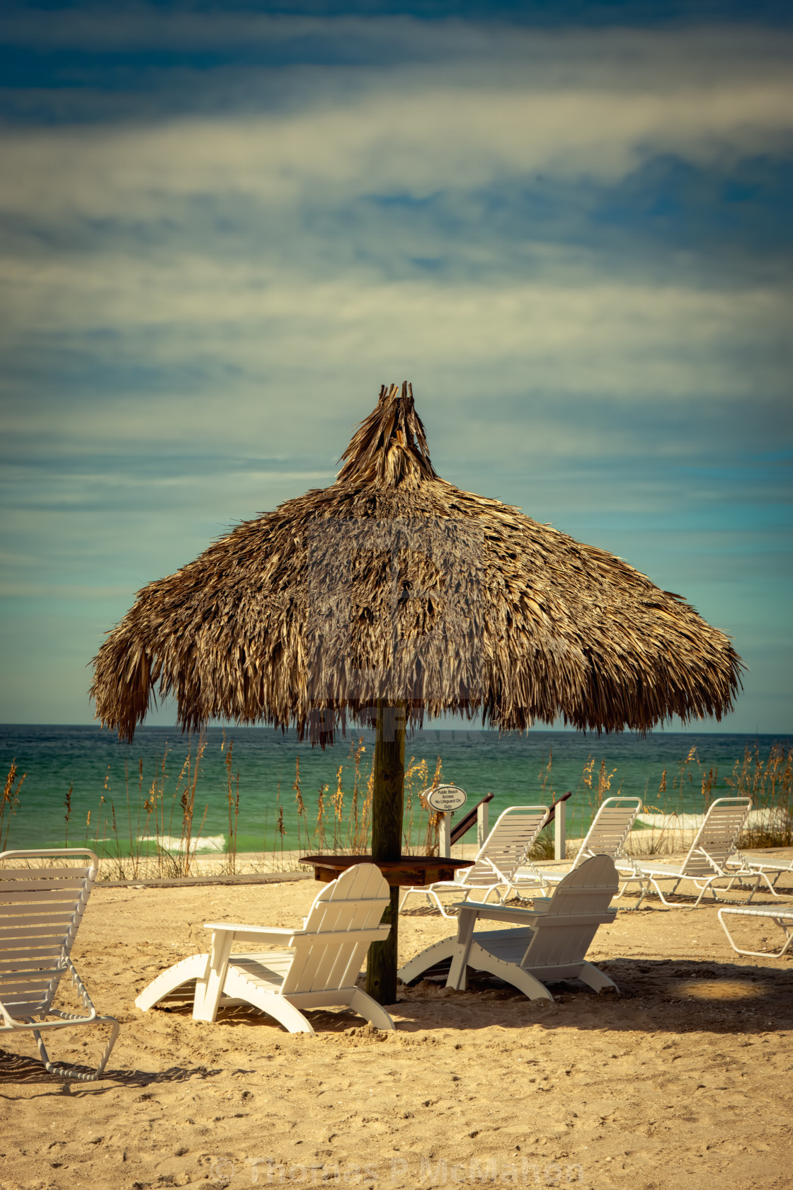 "Beach at Boca Grande" stock image