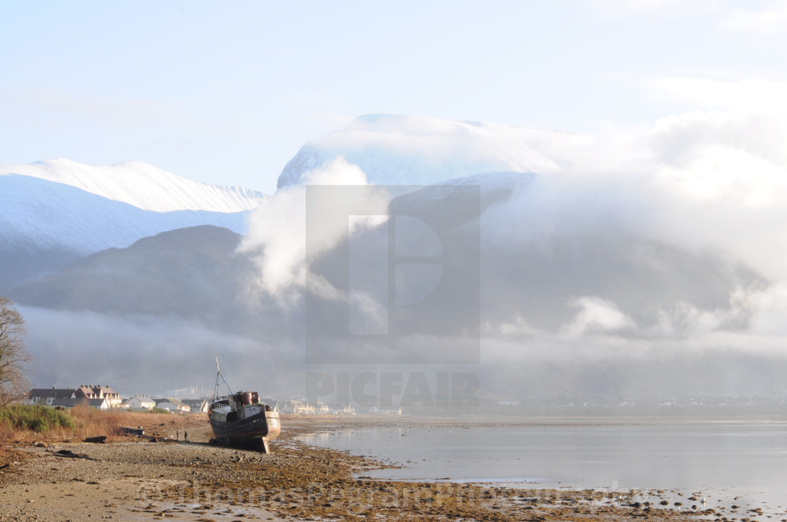 "Loch Linnie" stock image