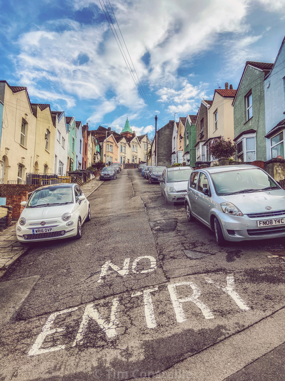 "No Entry" stock image