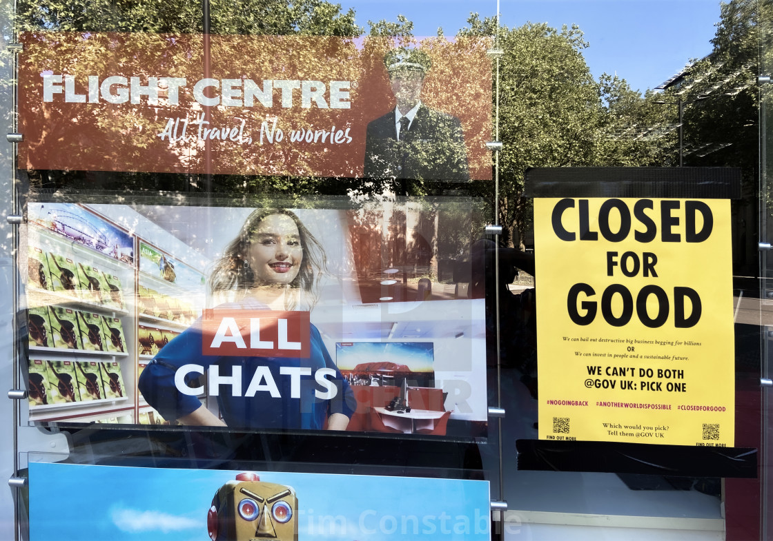 "All chats- closed for good!" stock image