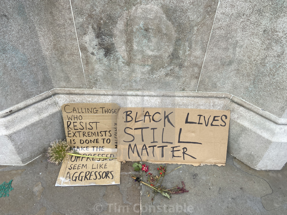 "Black lives matter" stock image