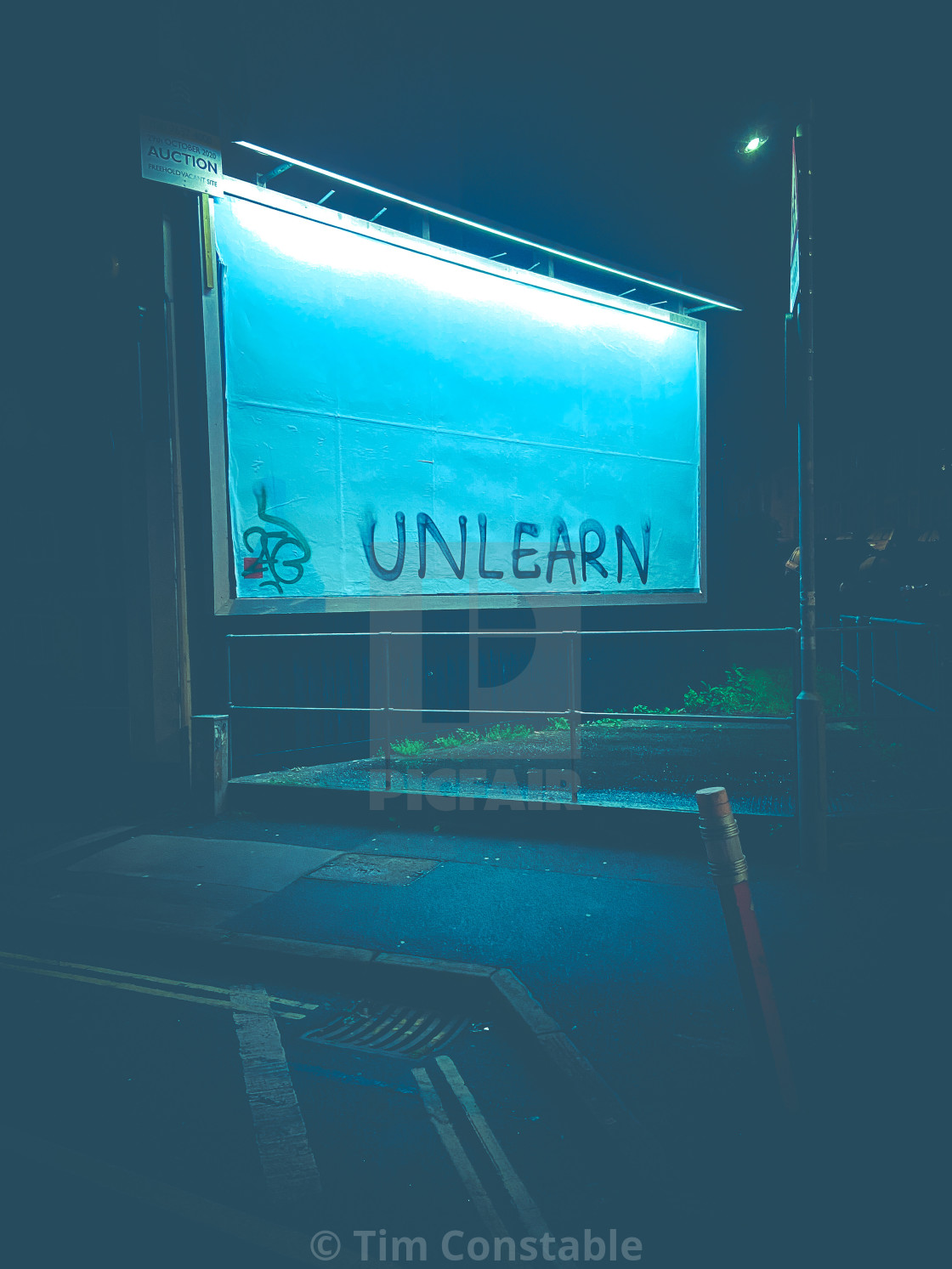 "Unlearn" stock image