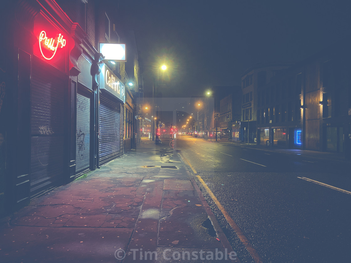 "City at night" stock image