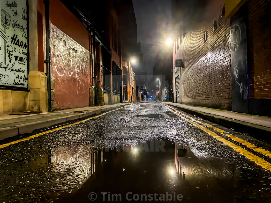 "City at night" stock image