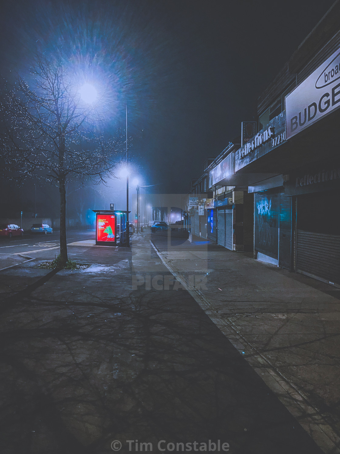 "Ghost town" stock image