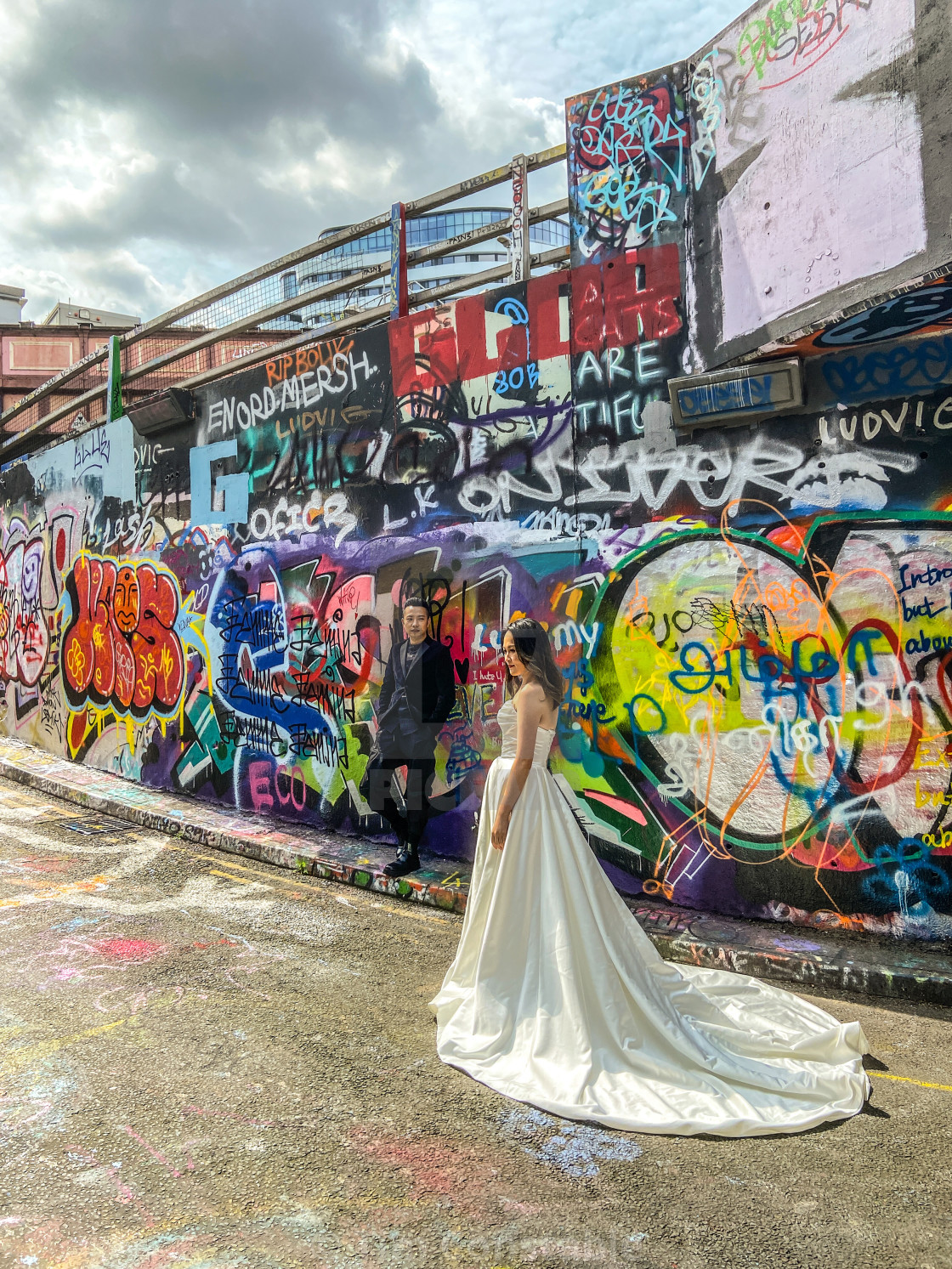 "Bridal fashion shoot" stock image