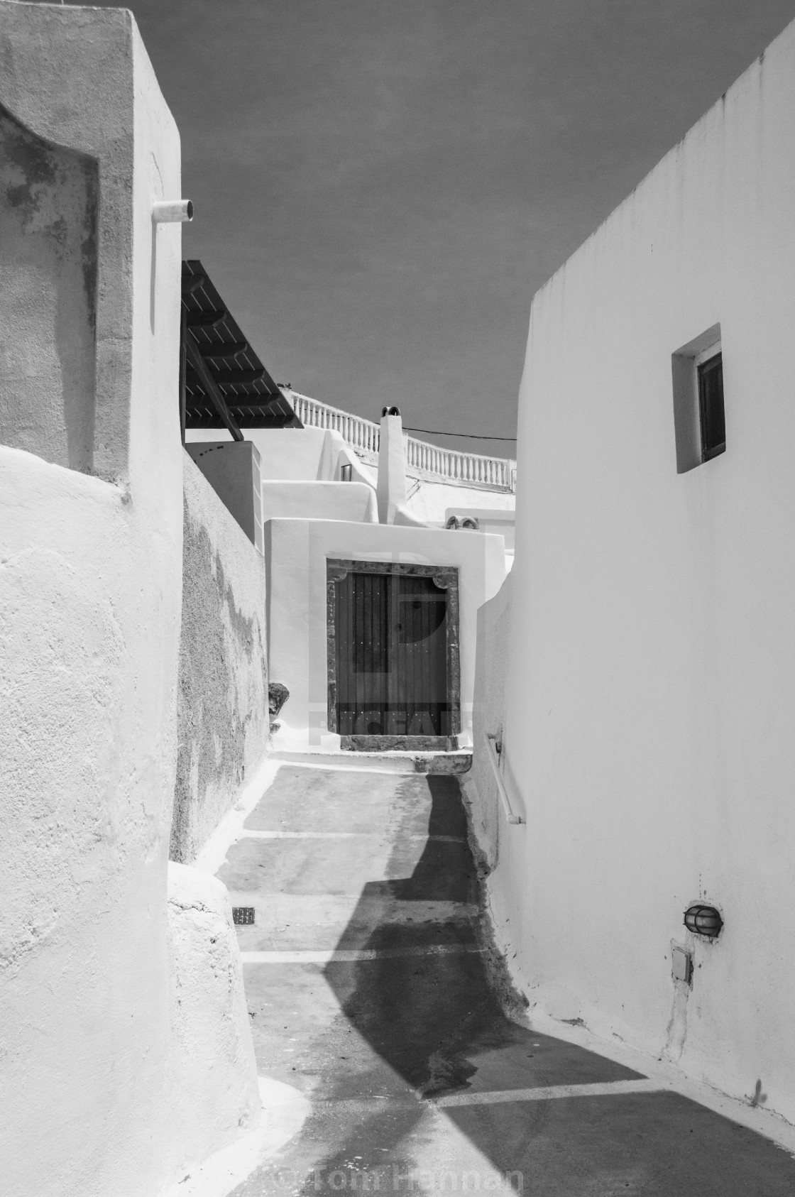 "Megalochori Backstreet" by Tom Hannan - $12.65 "Megalochori Backstreet" stock image