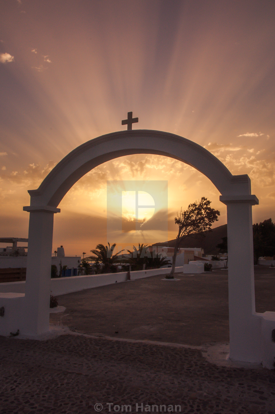 "Agio Georgos Church at Dawn" by Tom Hannan - $15.87 "Agio Georgos Church at Dawn" stock image