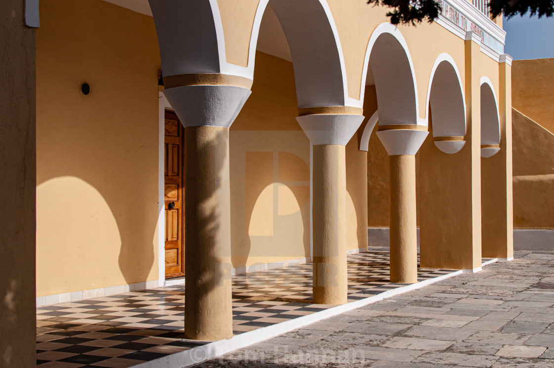 "St George's Church at Oia" by Tom Hannan - $12.70 "St George's Church at Oia" stock image