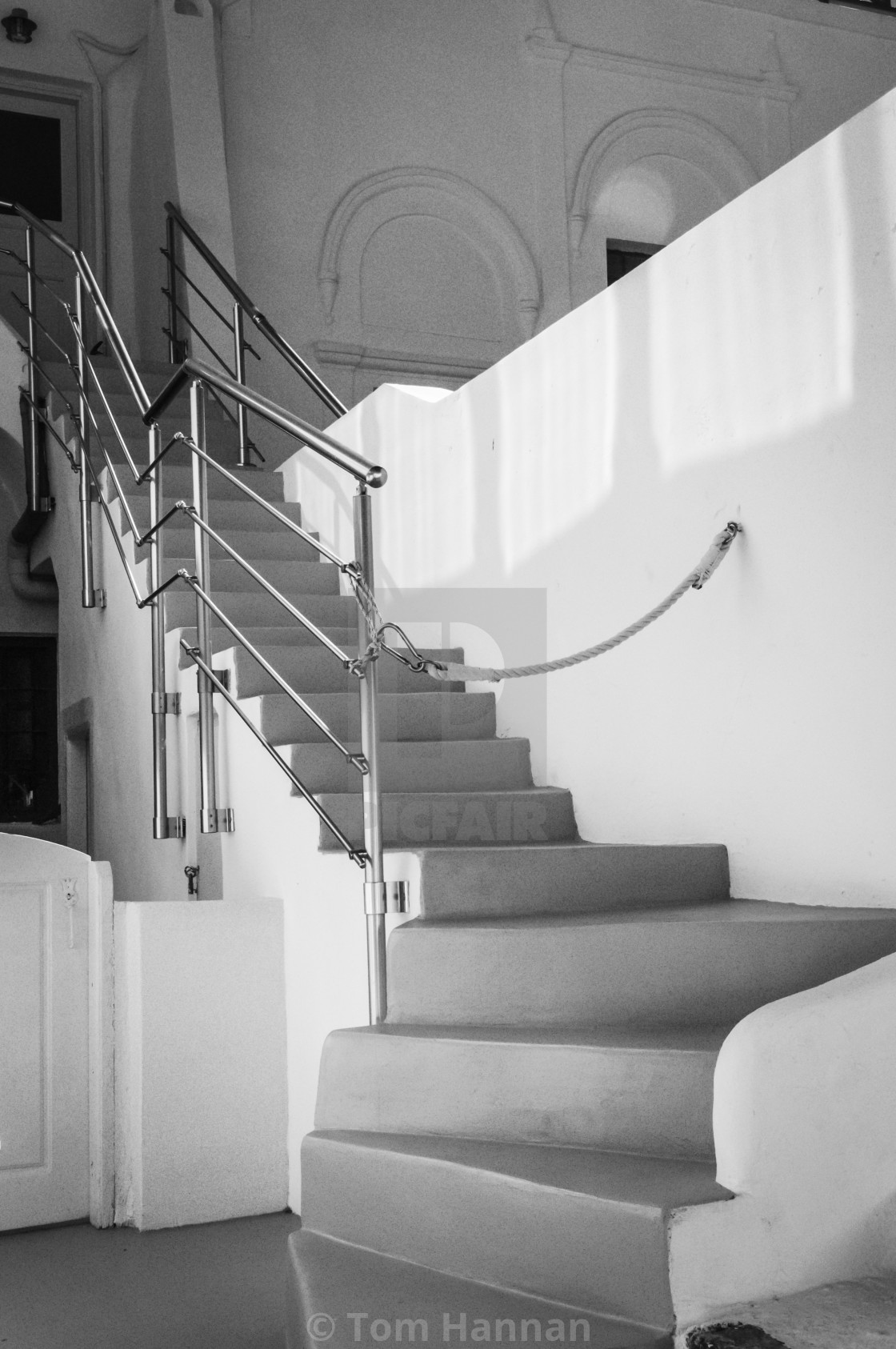 "Stairs @ Imerovigli" by Tom Hannan - $15.87 "Stairs @ Imerovigli" stock image
