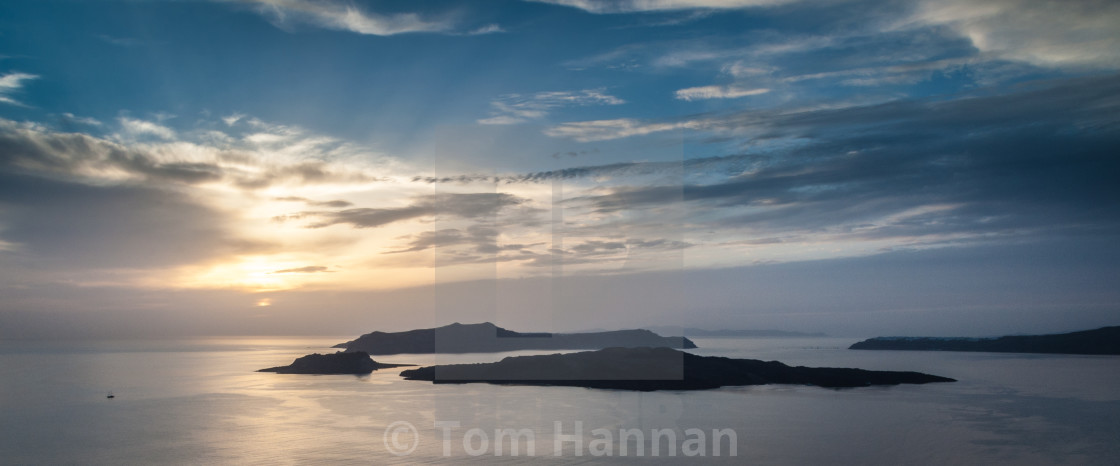 "Sunset over the Kaminis" by Tom Hannan - $15.81 "Sunset over the Kaminis" stock image
