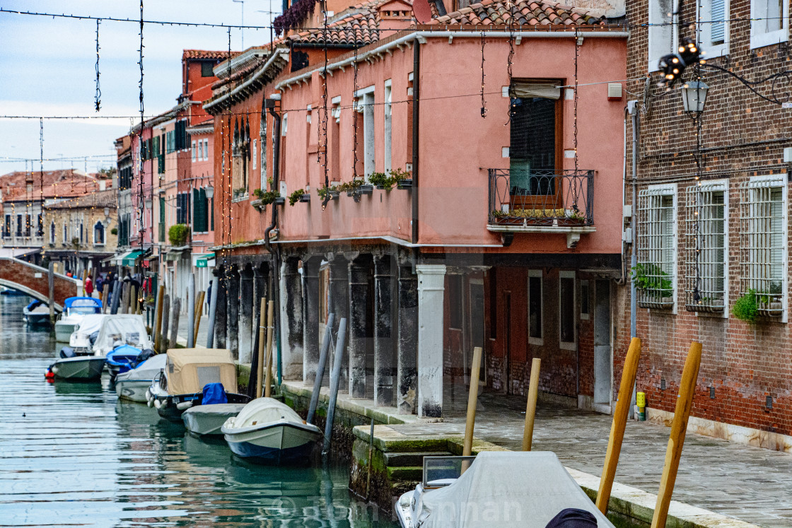 "Murano Arcade" by Tom Hannan - $15.87 "Murano Arcade" stock image