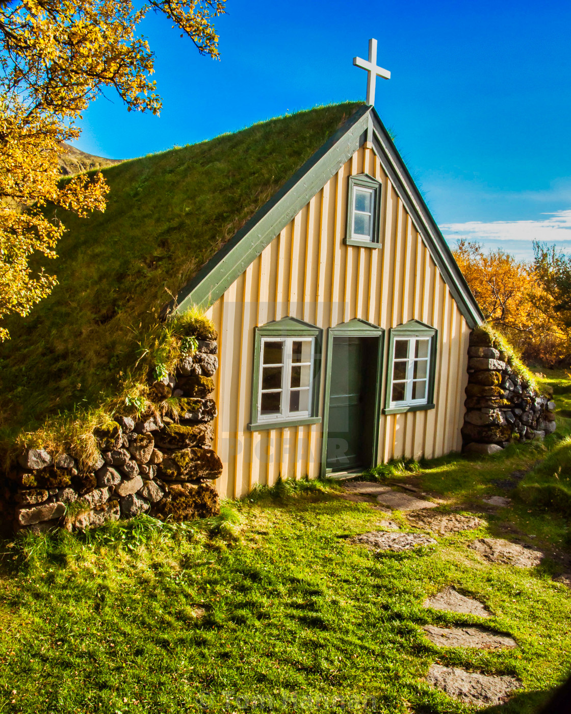 "Hofskirkja Iceland" by Tom Hannan - $19.68 "Hofskirkja Iceland" stock image