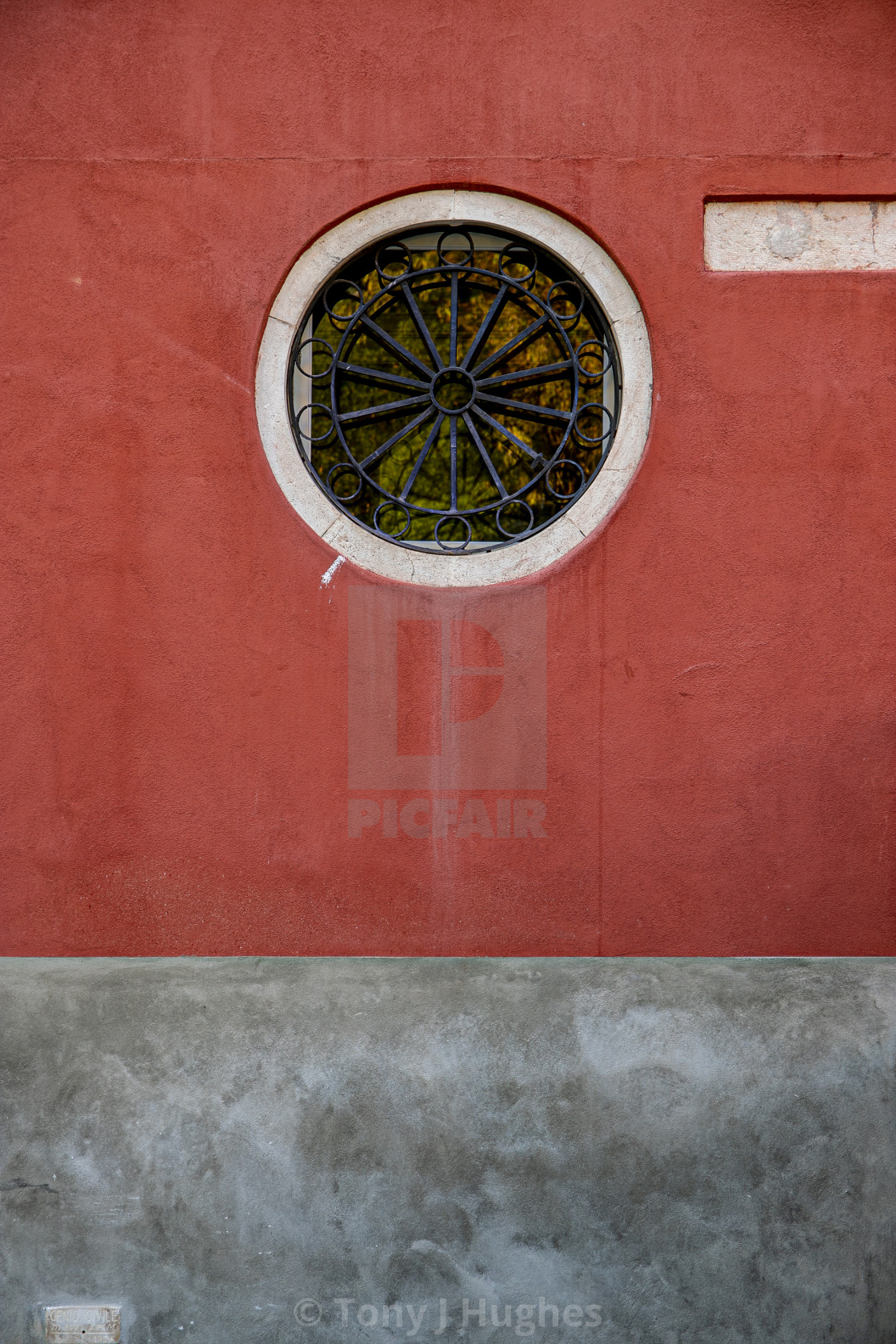 "Venetian Window" by Tony J Hughes - £24.99 "Venetian Window" stock image