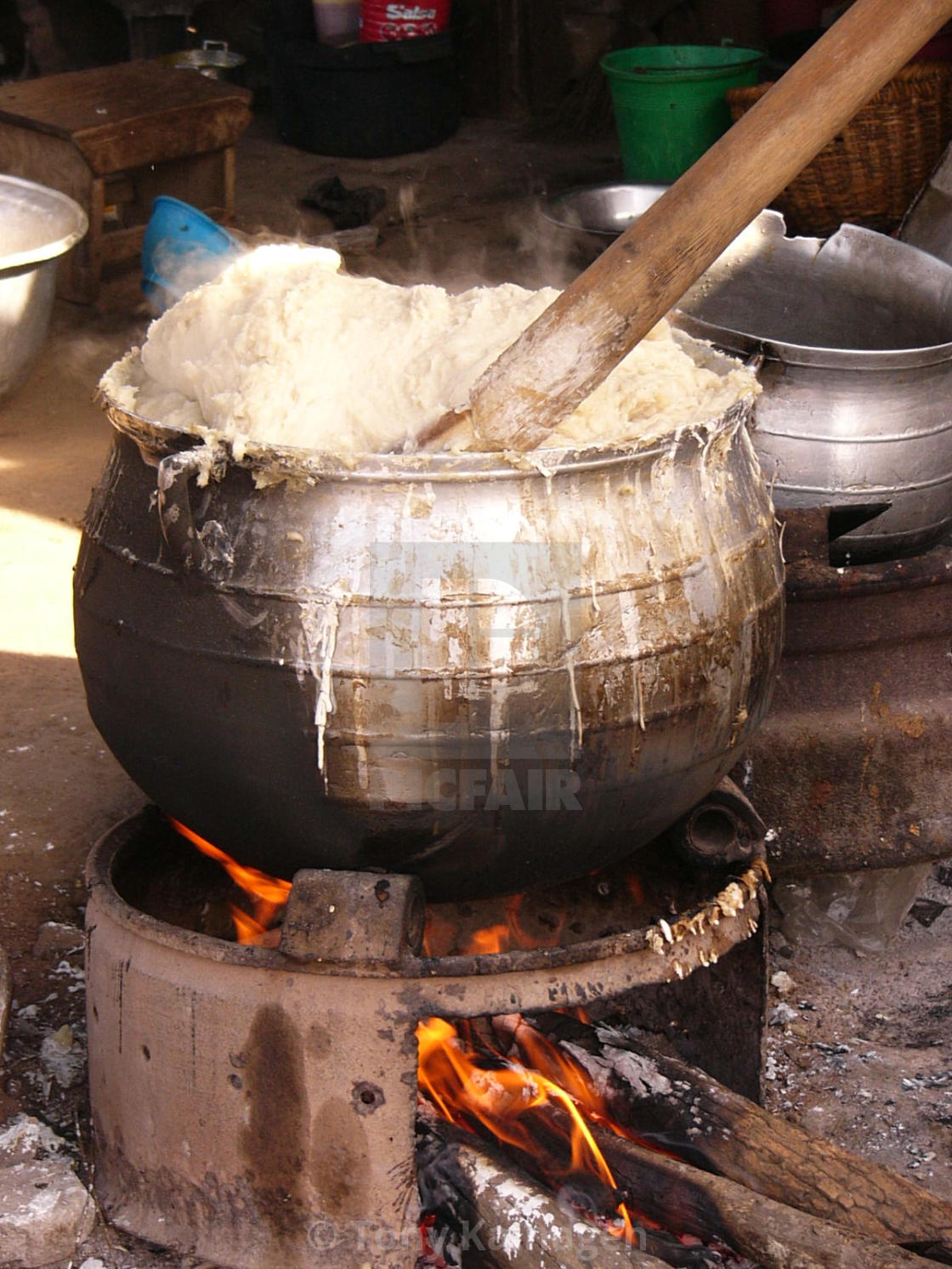 "Ghanaian Fufu" by Tony Kalhagen - $15.11 "Ghanaian Fufu" stock image