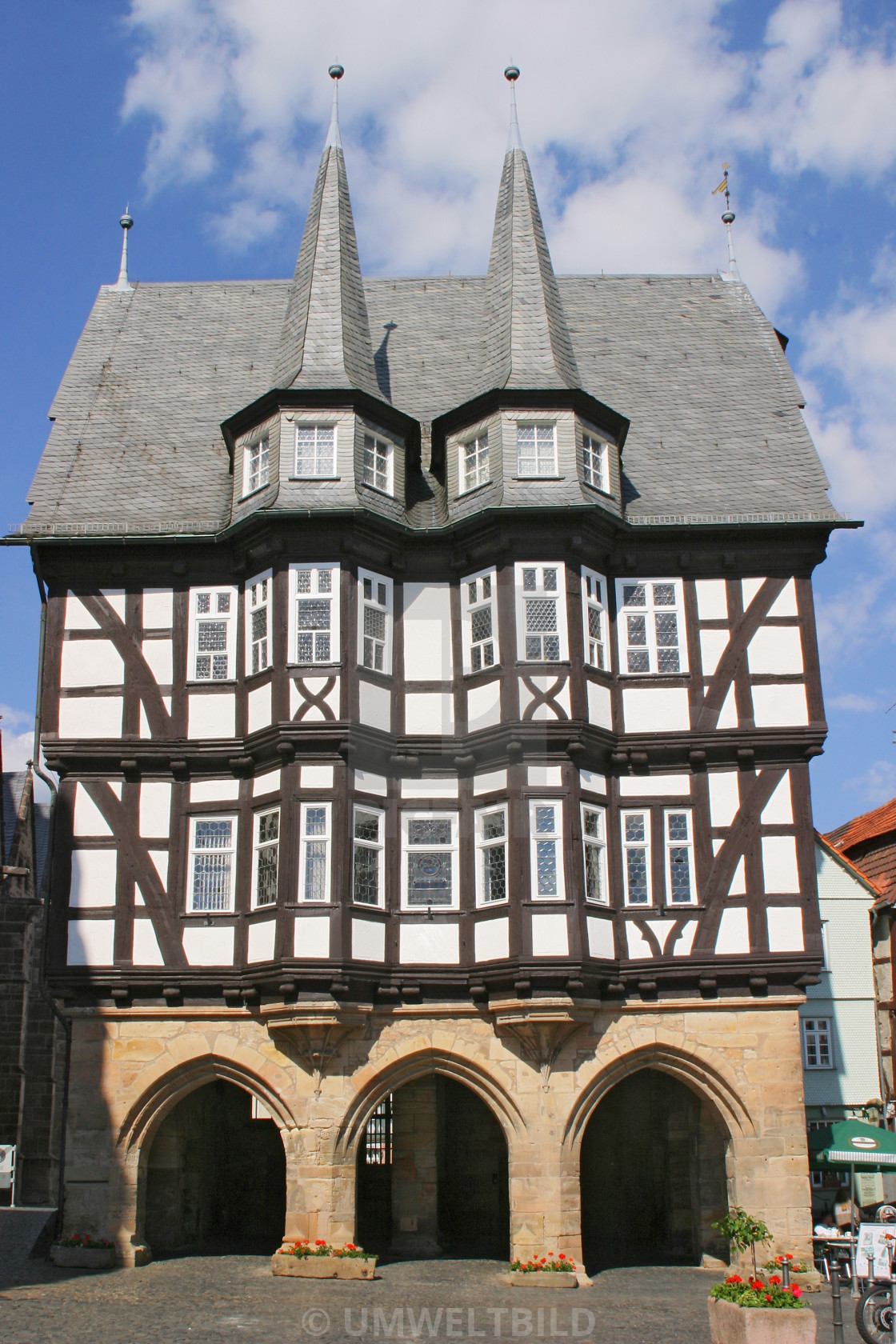 "City hall of Alsfeld, Hesse, Germany, Fachwerkrathaus der Stadt Alsfeld, Hessen, Deutschland, europäische Modellstadt für Denkmalschutz" by UMWELTBILD - £12.40 "City hall of Alsfeld, Hesse, Germany, Fachwerkrathaus der Stadt Alsfeld, Hessen, Deutschland, europäische Modellstadt für Denkmalschutz" stock image