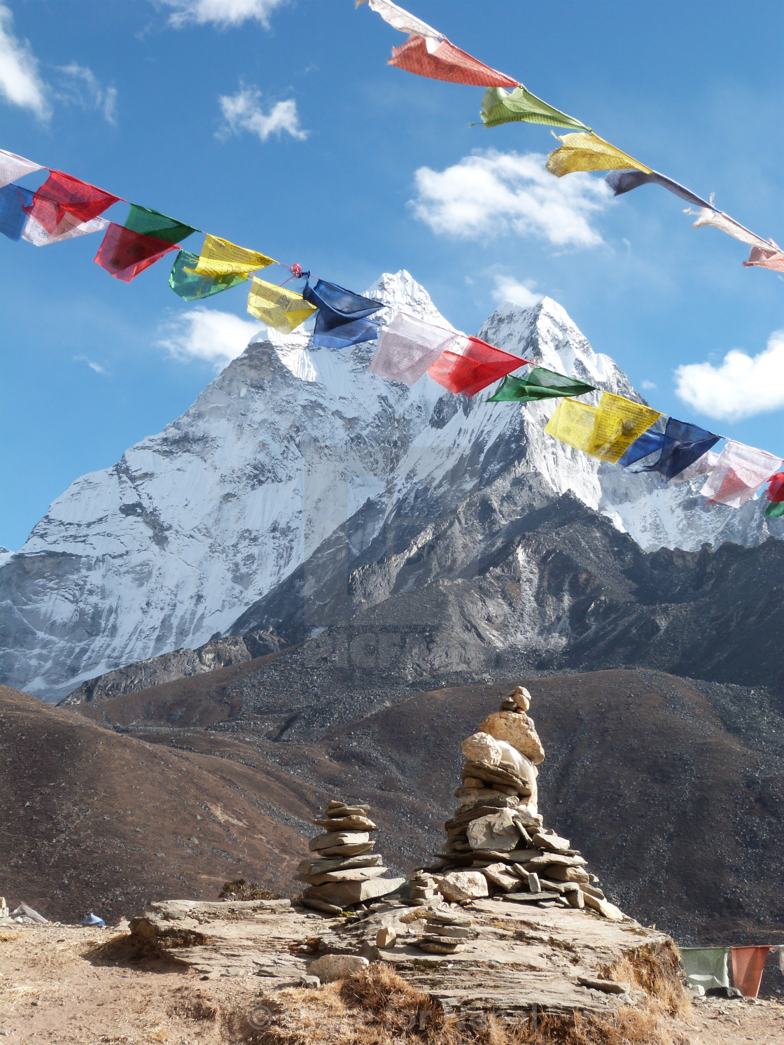 "Ama Dablam" stock image