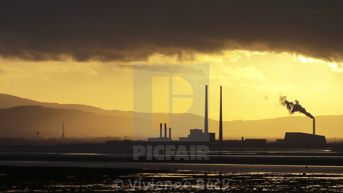 "Poolbeg, Dublin" stock image