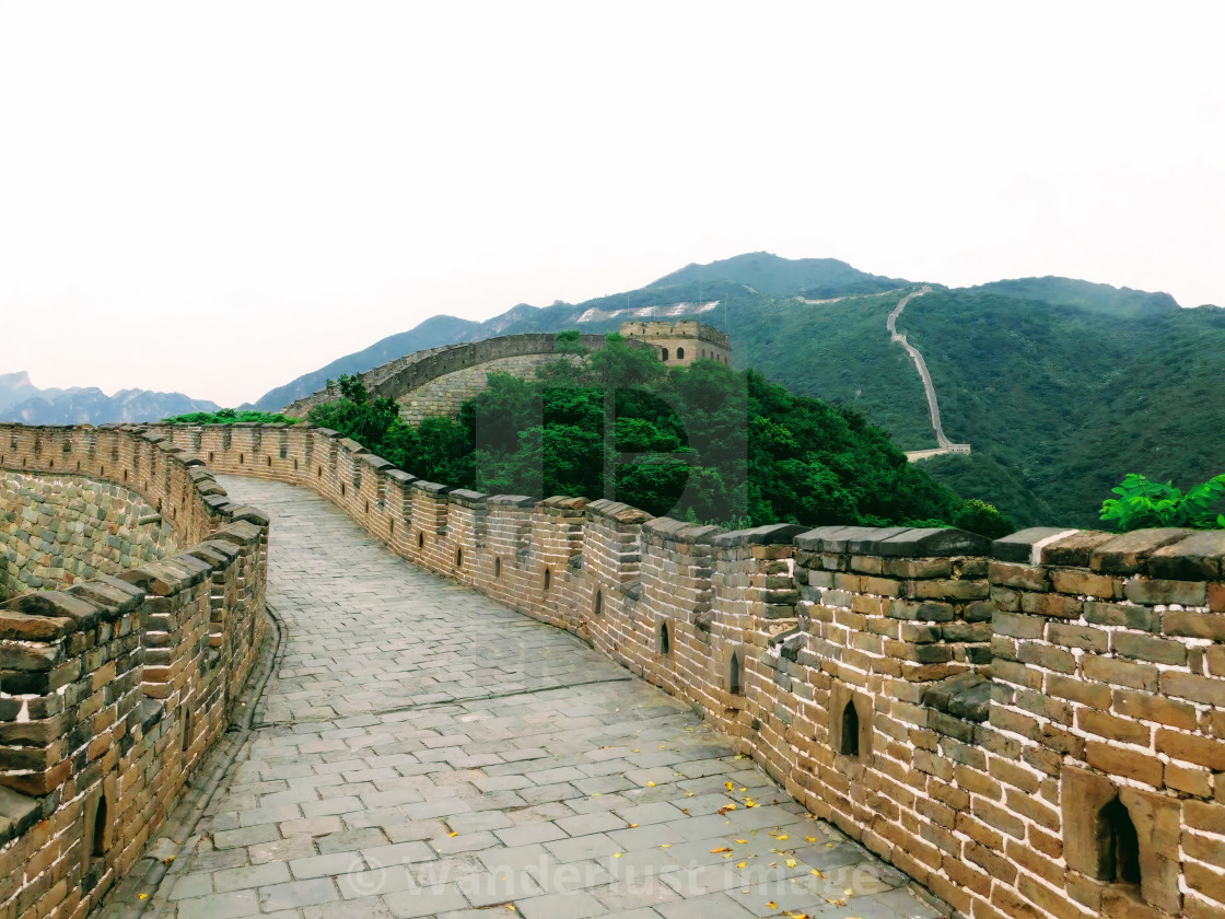 "Great Wall of China" stock image