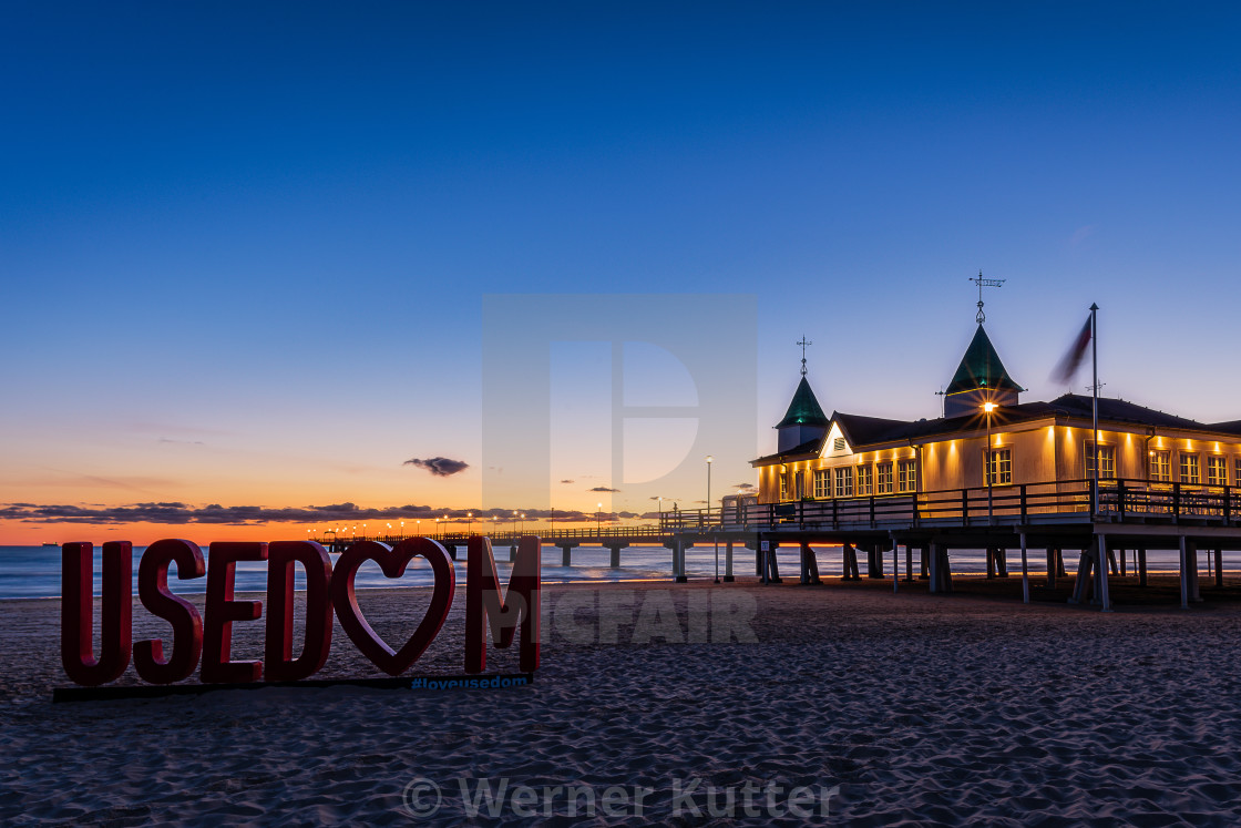 "Usedom" stock image