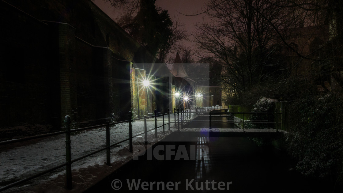 "at the river" stock image