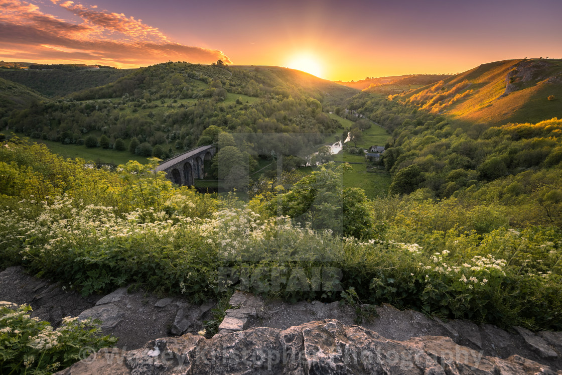 "Monsal Head" stock image