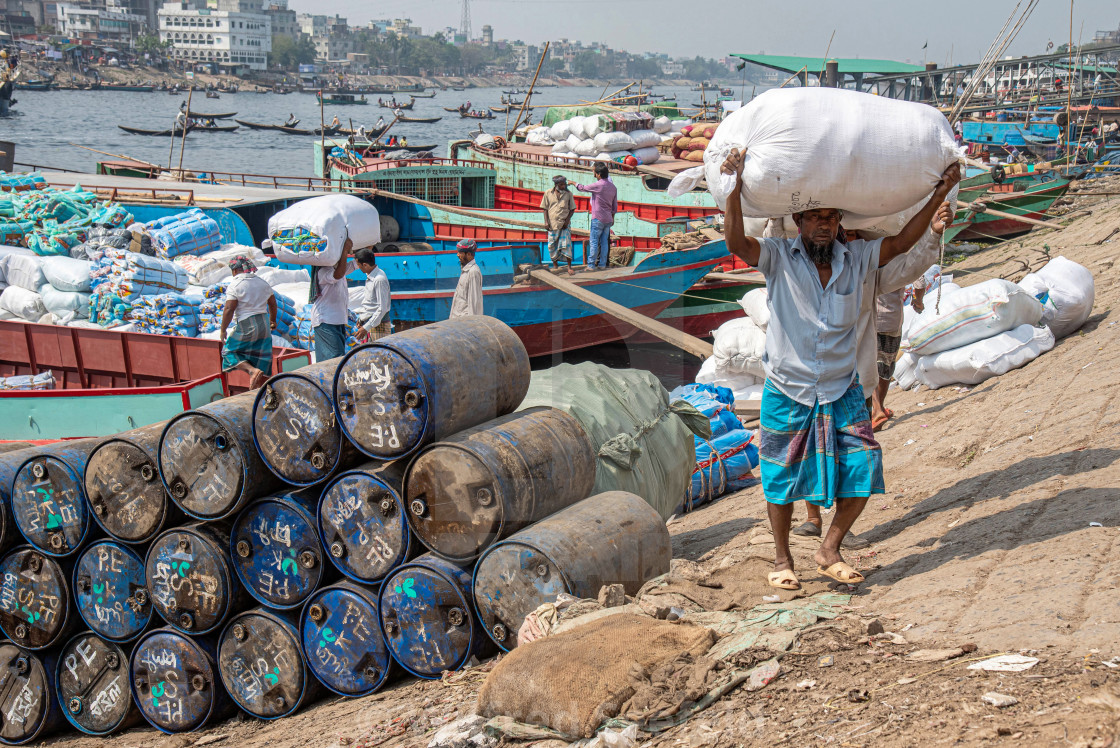 "BURIGANGA RIVER" stock image