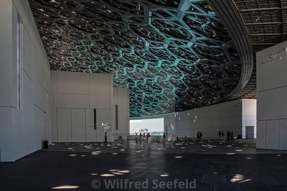 "LOUVRE ABU DHABI" stock image