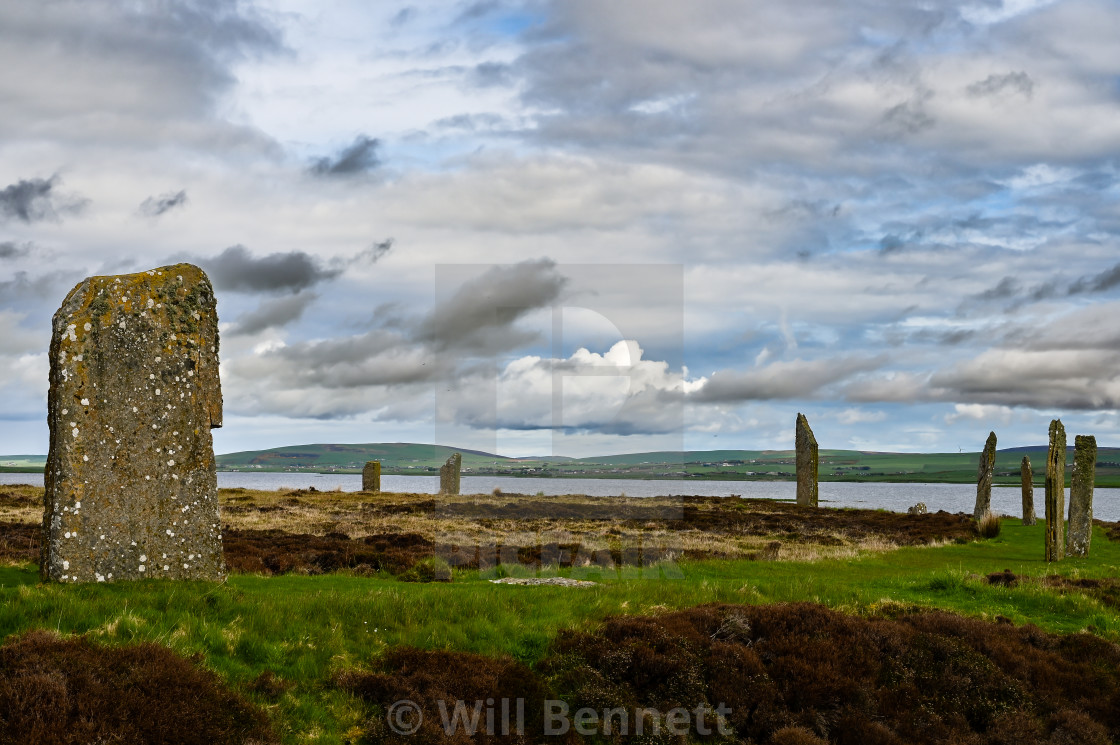 "Ring of Brodgar" stock image