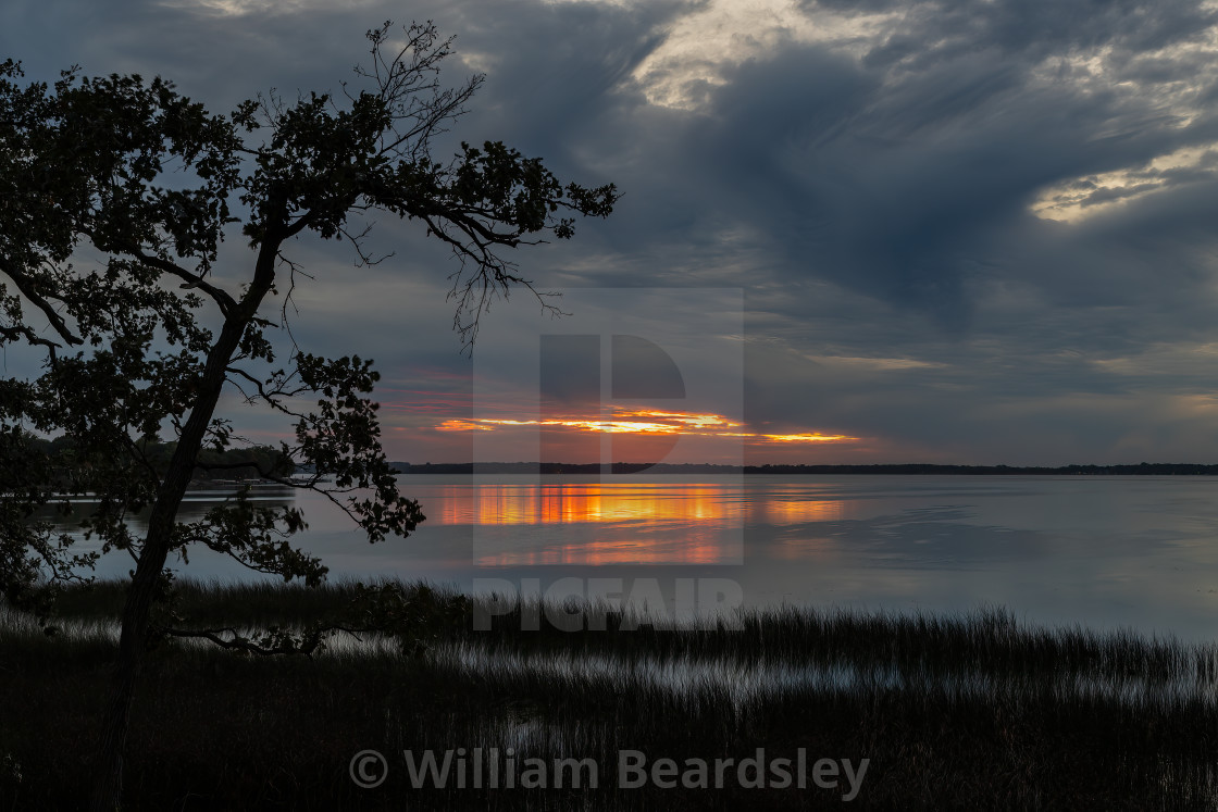 "Window Through the Clouds" stock image