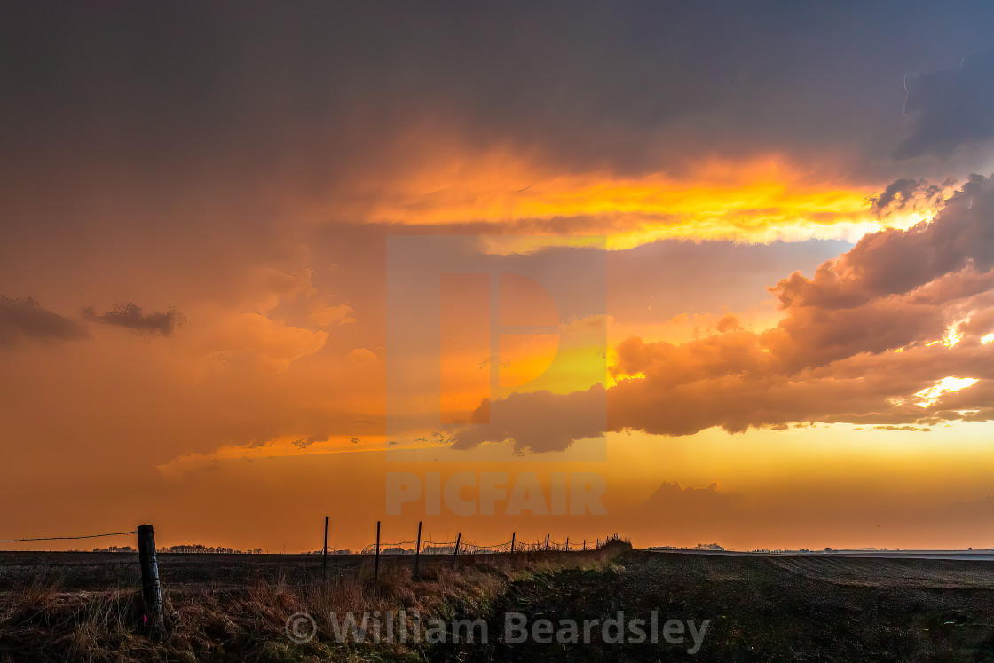 "Spring Storm" stock image