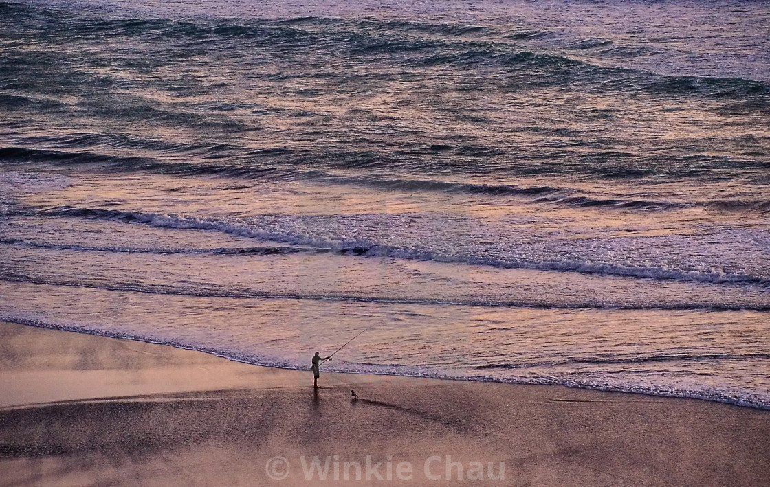 "Fishing" by Winkie Chau - $23.18 "Fishing" stock image