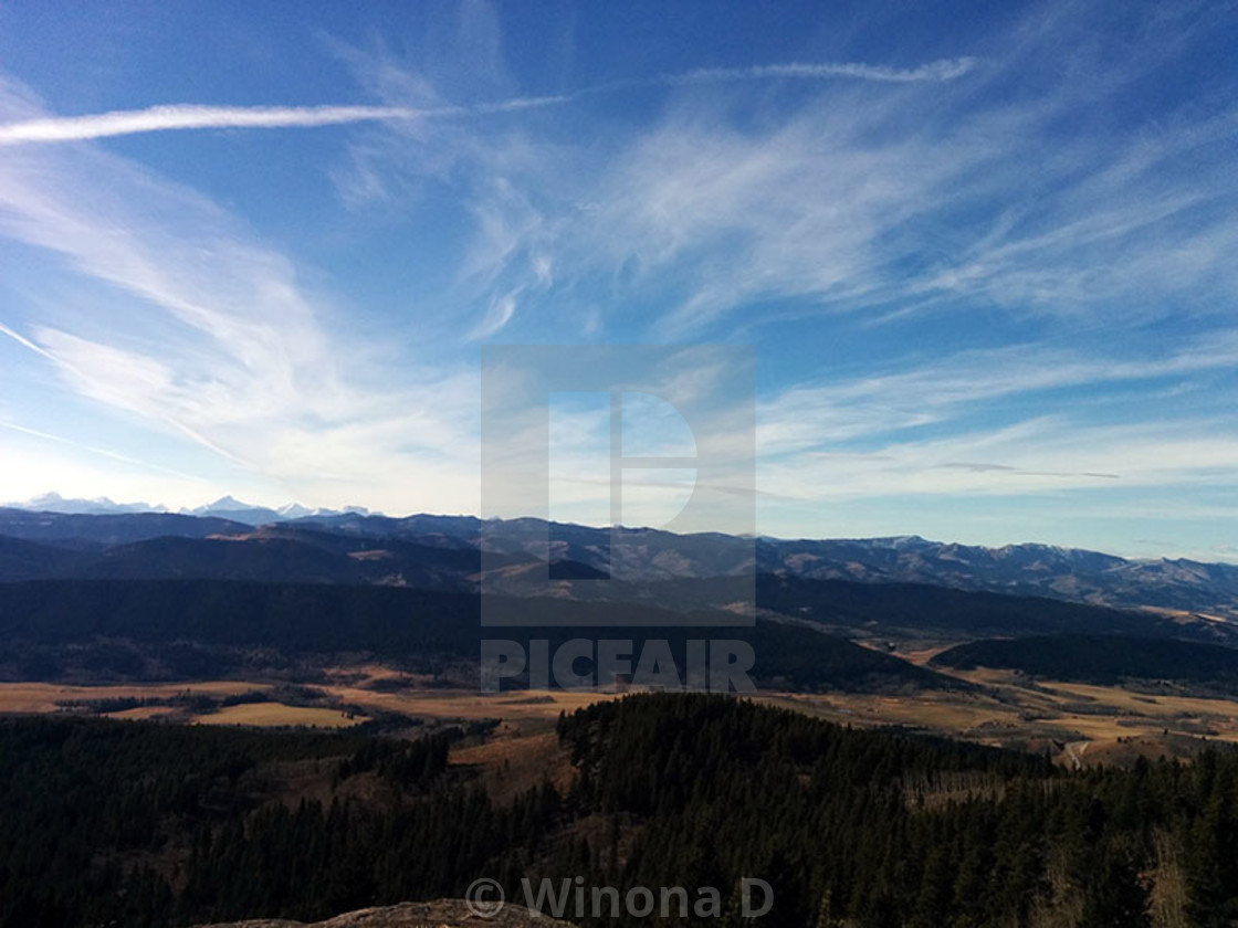 "Porcupine Hills Alberta" by Winona D - $15.32 "Porcupine Hills Alberta" stock image
