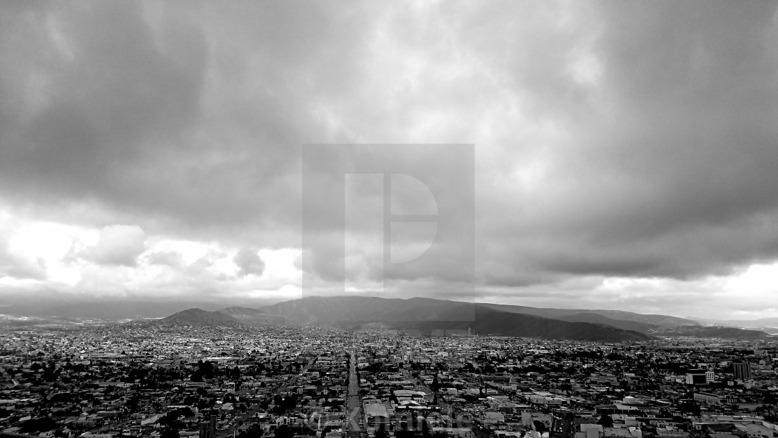 "Cityscape Baja Ensenada" by Xomiele - $298.82 "Cityscape Baja Ensenada" stock image
